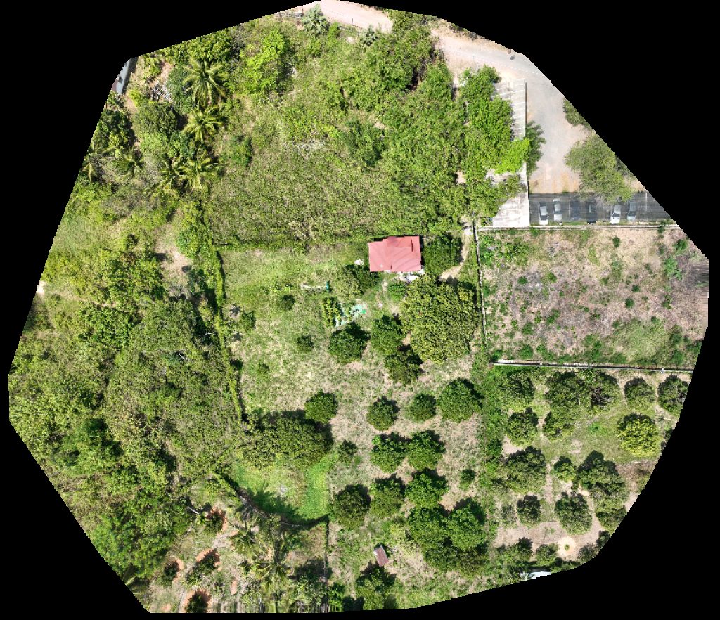 Drone map of Peam Snea Resort Pier Kampot Ferry Aerial drone map in Tuek Chhou, Kampot Province, KH