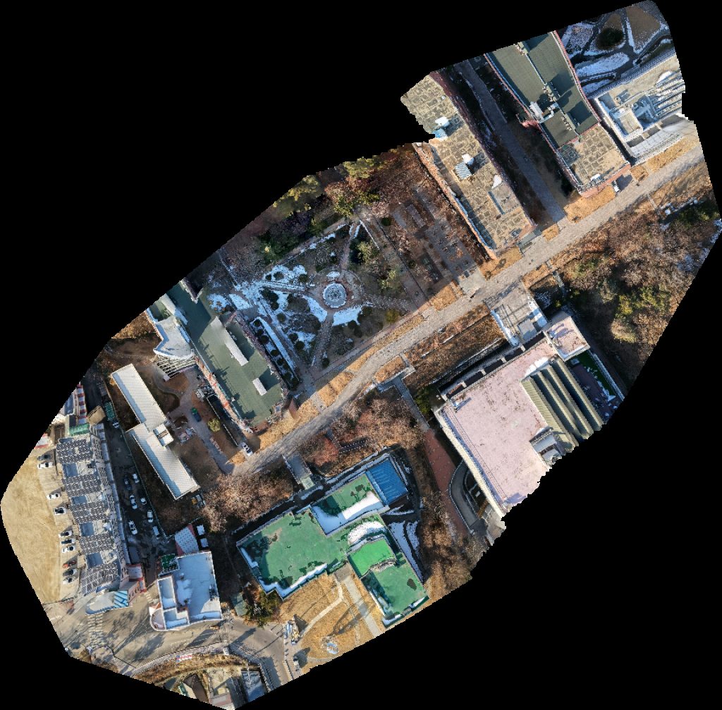 Drone map of 한림대학교 자연과학관 Nodaji in 1 Aerial drone map in Chuncheon, Gangwon Do, KR