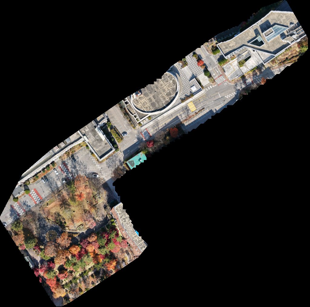 Drone map of 한림대학교 실험동물센터 단재관 in 1 Aerial drone map in Chuncheon, Gangwon Do, KR