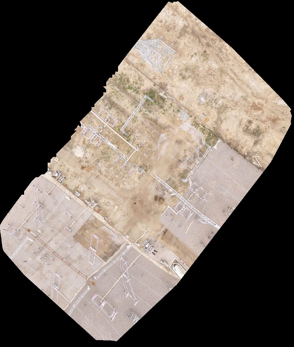Drone map of Gkp Teploelektrotsentr Нұрғали Түршеков 76 Aerial drone map in Kyzylorda, Kyzylorda Region, KZ