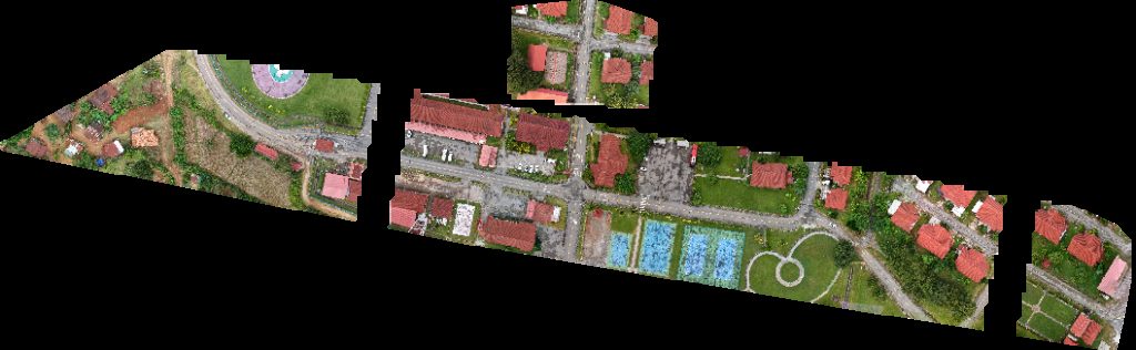 Drone map of Nam Theun 2 Power Company Residence RNT Barn Khn lor ka jao u Gun in nam theun 2 Aerial drone map in Ban Lao, Khammouane Province, LA