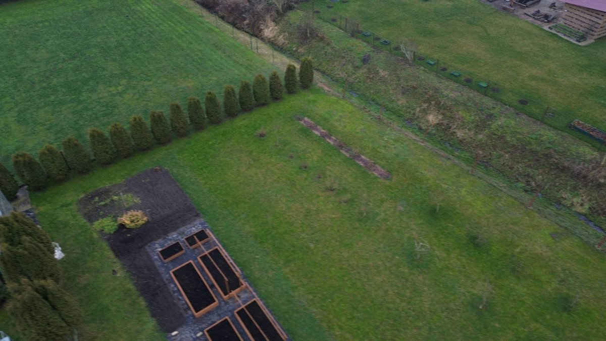 Drone 3d model of V Poderio imone Aerial drone 3d model in Išorai, Kauno Apskritis, LT