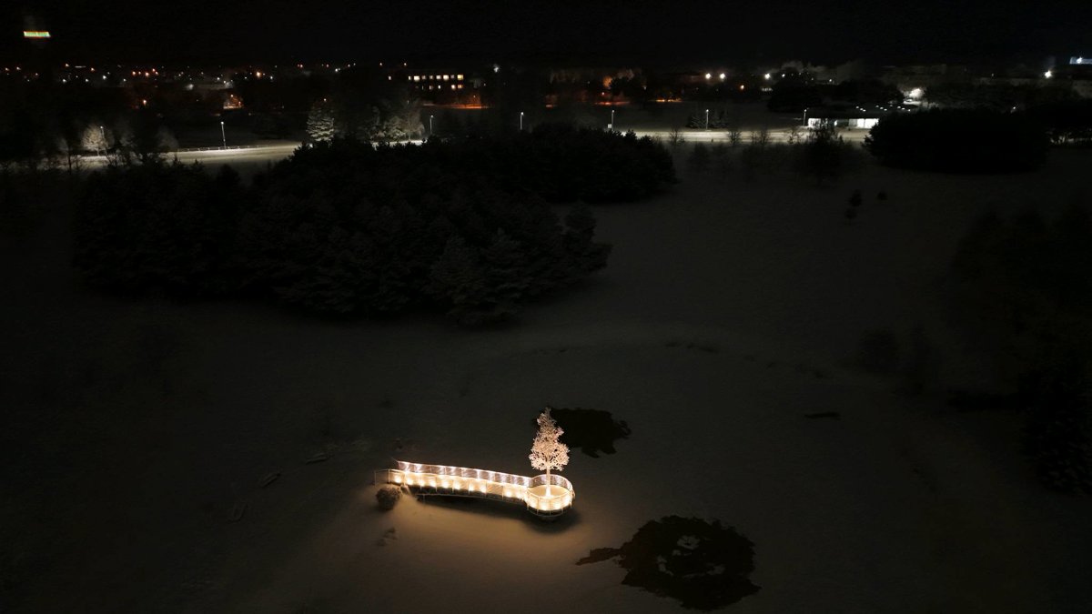 Drone 3d model of Šunų vedžiojimo aikštelė Pepco Aerial drone 3d model in Kupiškis, Panevezio Apskritis, LT