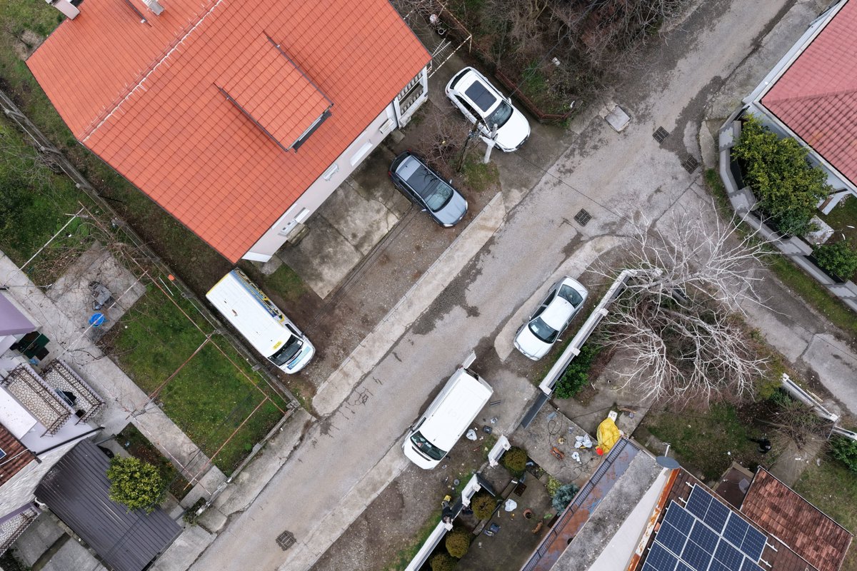 Drone map of Digital DAB marketinška agencija Anwaar in dalmatinska market Aerial drone map in Podgorica, Glavni Grad Podgorica, ME