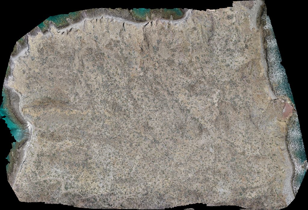 Drone map of Parque Nacional Bahía de Loreto La Danzante Cove in of loreto Aerial drone map in , Bcs, MX