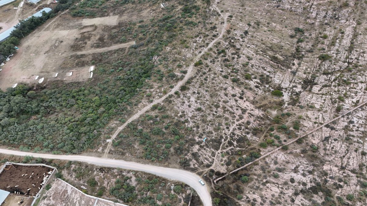 Drone 3d model of Pista MTB Mujer de Piedra Club caza Colon in club de Aerial drone 3d model in Colón, Qro, MX