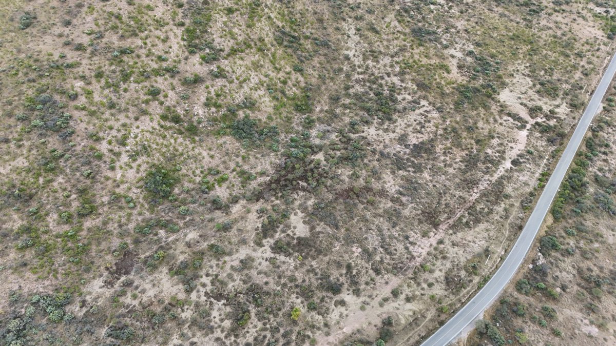 Drone 3d model of Las Casitas Pista MTB Mujer de Piedra in club de Aerial drone 3d model in San Pablo Toliman, Qro, MX