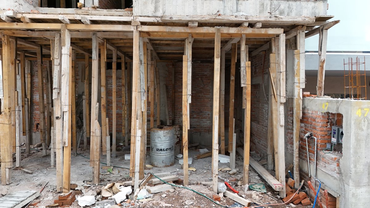 Drone 3d model of CASA ZENIT La Muralla in la muralla Aerial drone 3d model in Santiago de Querétaro, Qro, MX