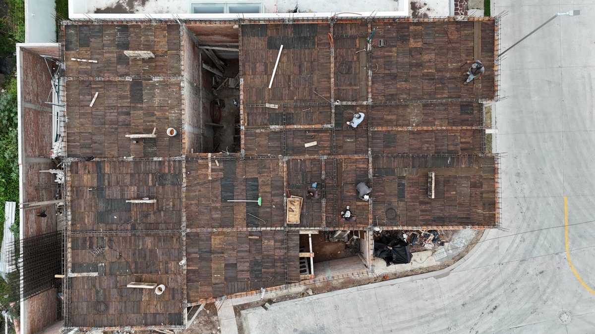 Drone 3d model of CASA ZENIT La Muralla in la muralla Aerial drone 3d model in Santiago de Querétaro, Qro, MX