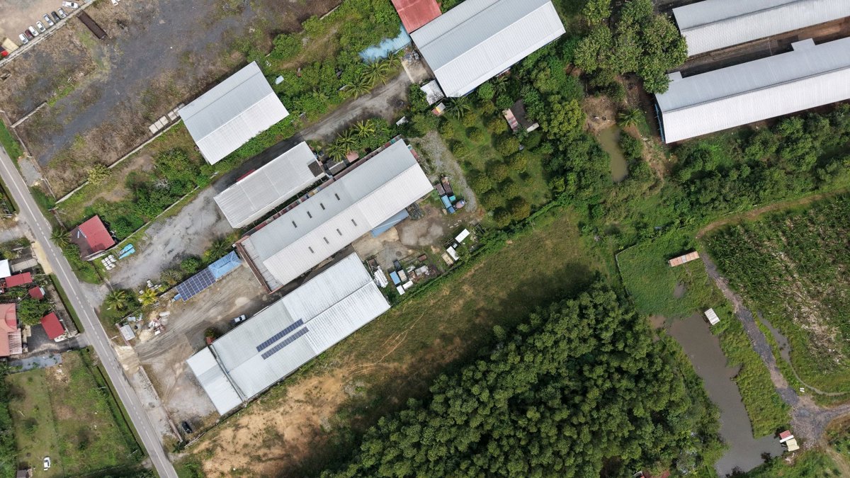 Drone 3d model of PPAM TAMAN PULASAN KEDAH in pulasan jitra Aerial drone 3d model in Jitra, Kedah, MY