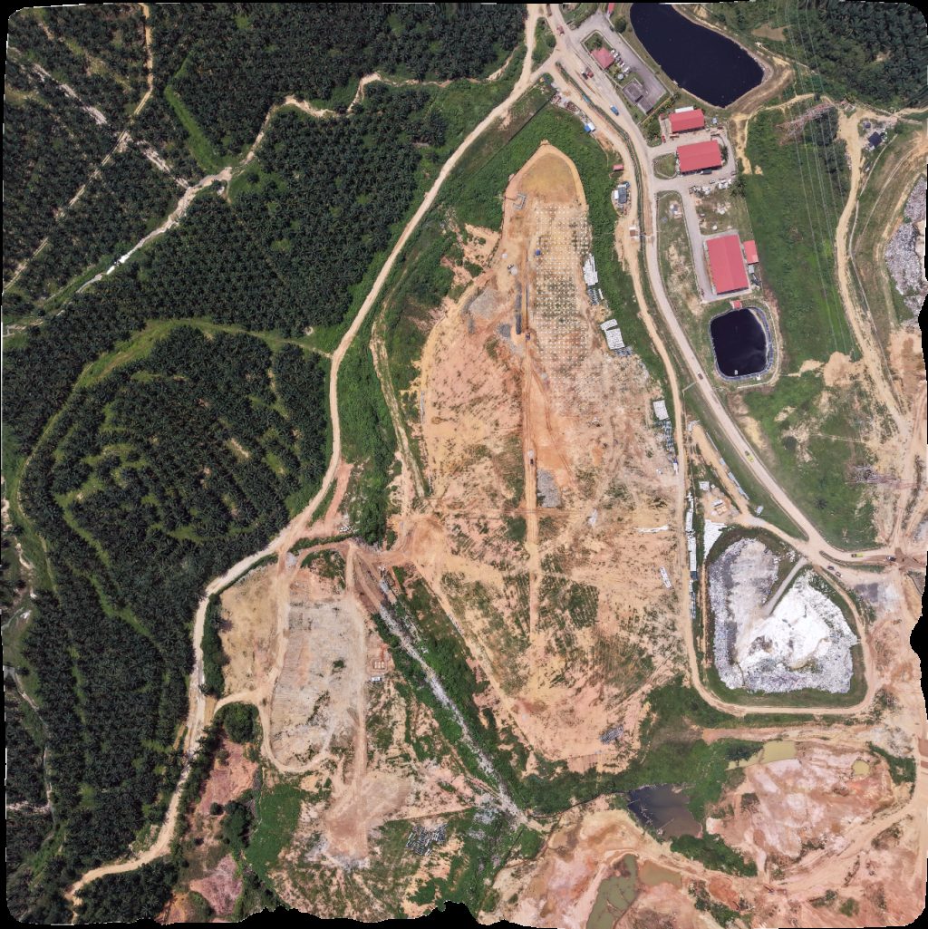Thumbnail preview for Drone Map of Tapak Pelupusan Sisa Pepejal Sanitari Padang Cina Kulim Bunglow Bmr in Karangan, Kedah, Malaysia