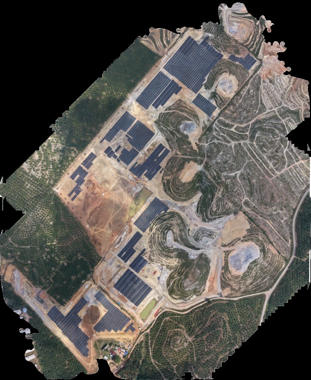 Drone map of Ghee guat HK Teik Trading Sdn Bhd in sdn bhd Aerial drone map in Sungai Petani, Kedah, MY