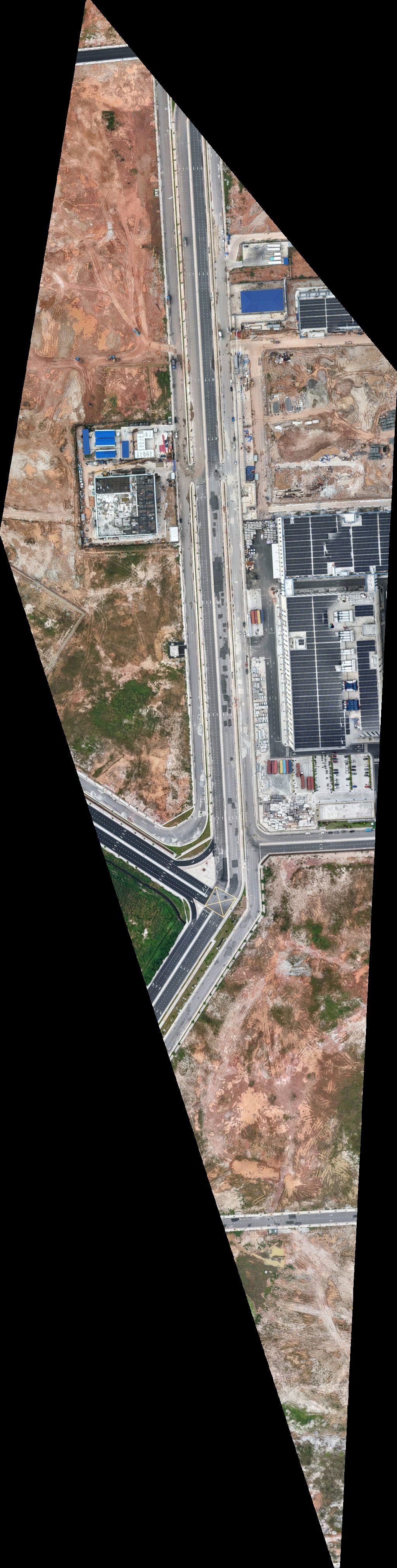 Drone map of Bertam Industrial Park INV Factory Aerial drone map in Kepala Batas, Penang, MY