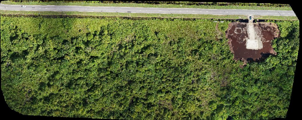 Drone map of FORESCOM SARAWAK SDN BHD Ss sungai empat in sg tujoh Aerial drone map in Kuala Baram, Sarawak, MY