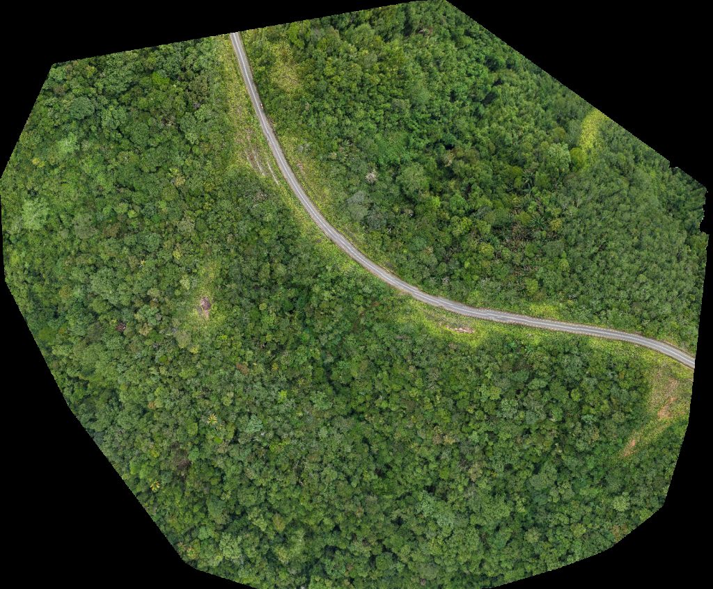 Drone map of SMK KATIBAS NANGA TELISAI in sk nanga Aerial drone map in Song, Sarawak, MY