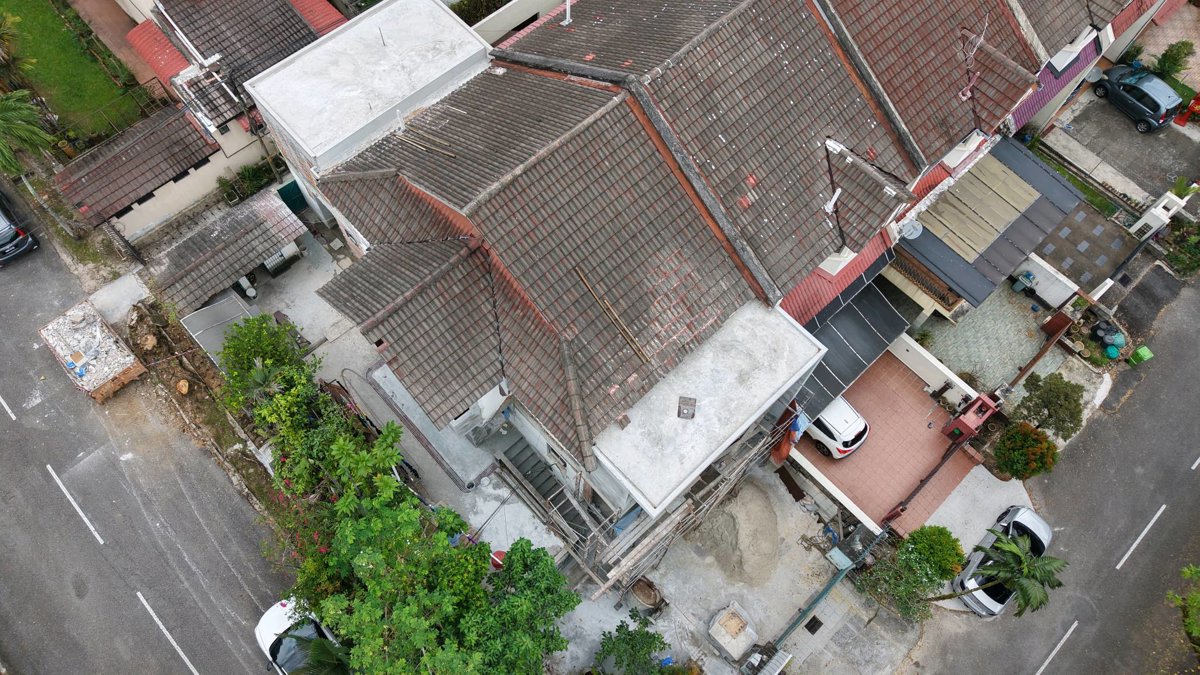 Drone 3d model of A J Enterprises Pakjaq the asnaf in Gasing Indah Aerial drone 3d model in Petaling Jaya, Selangor, MY