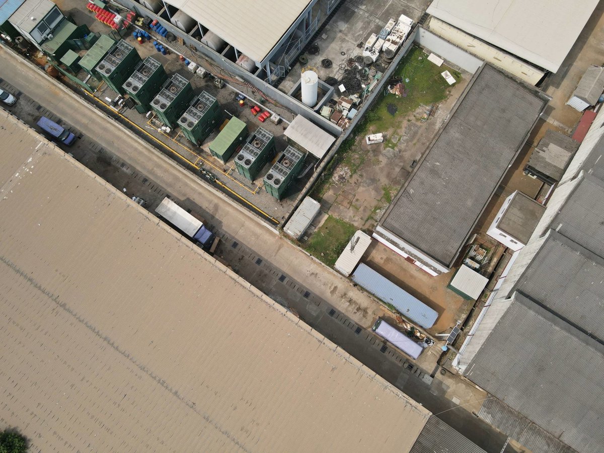 Drone 3d model of Organic skin care products Aneolab Digital Agency Nigeria in Ojota Aerial drone 3d model in Lagos, La, NG