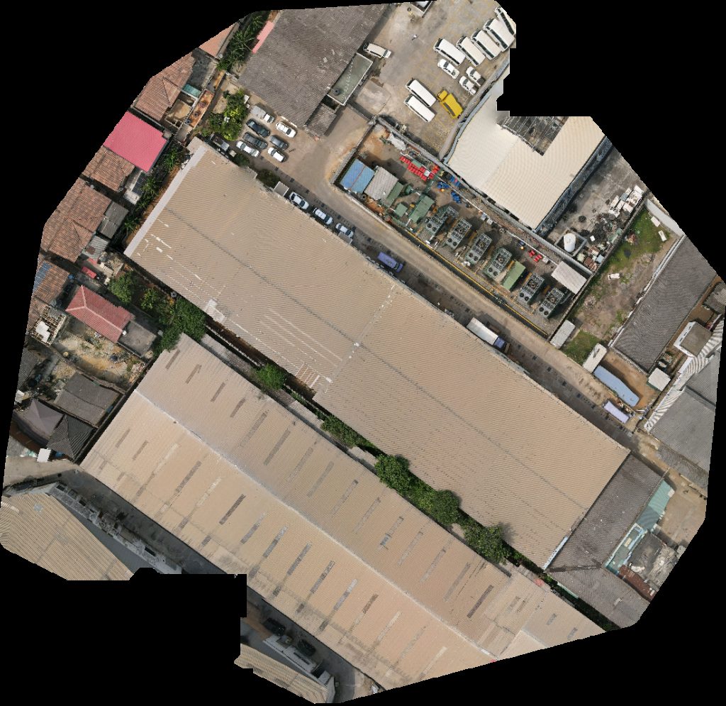 Drone map of Organic skin care products Aneolab Digital Agency Nigeria in Ojota Aerial drone map in Lagos, La, NG