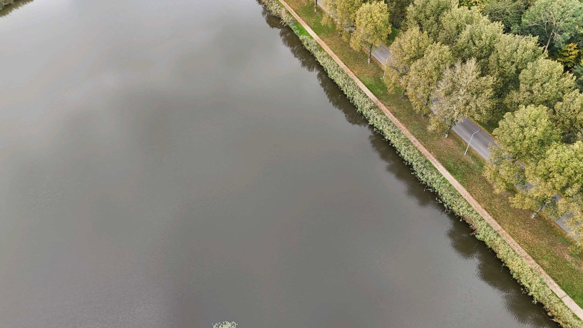 Drone 3d model of Labzy EVBox Charging Station in Almere Haven Aerial drone 3d model in Almere, Fl, NL