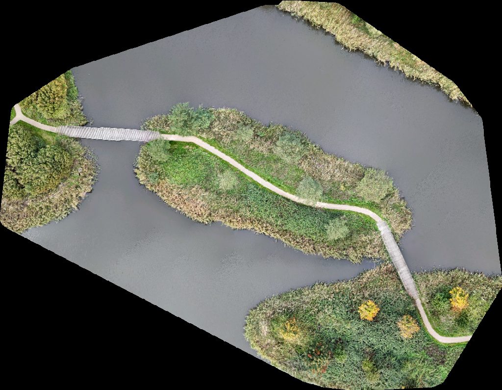 Drone map of Labzy In De Wolken in Almere Haven Aerial drone map in Almere, Fl, NL