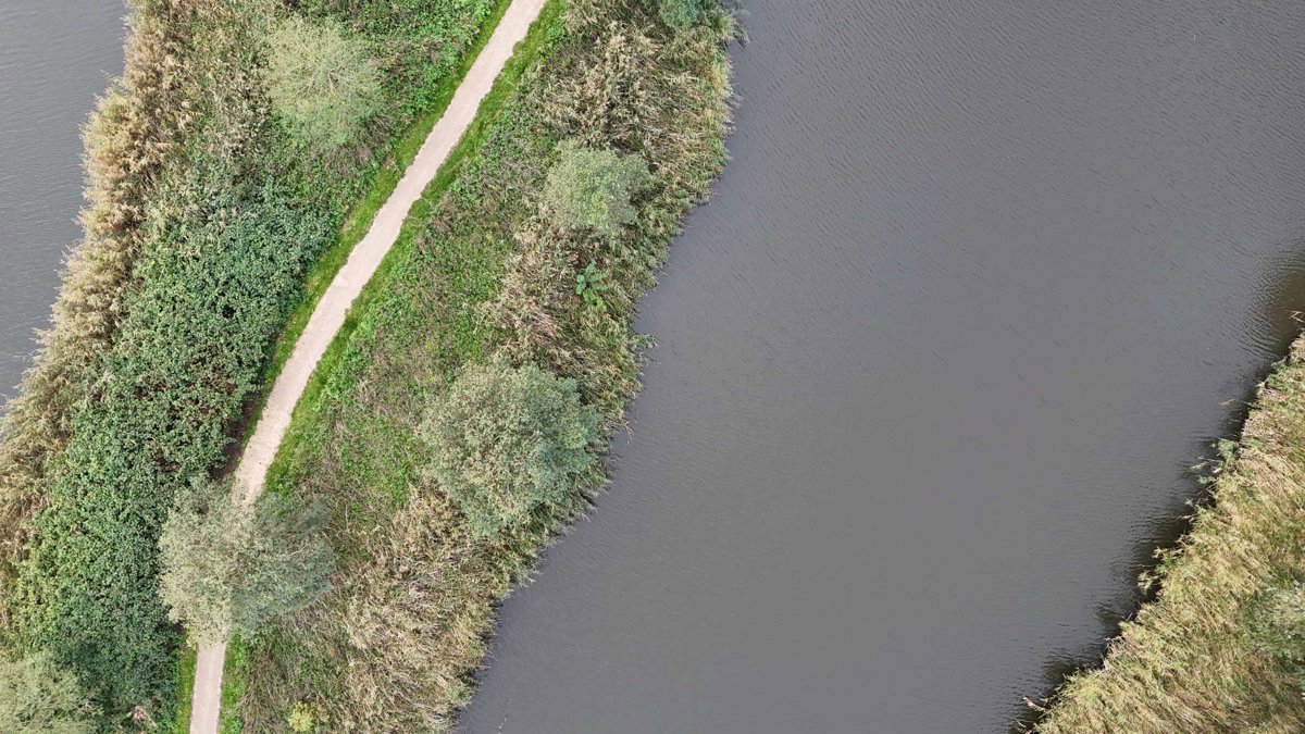 Drone 3d model of Labzy In De Wolken in Almere Haven Aerial drone 3d model in Almere, Fl, NL