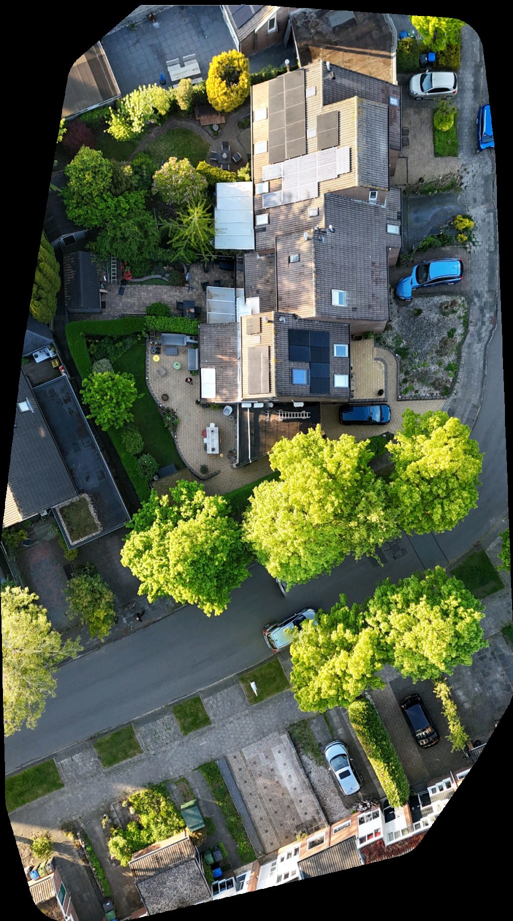 Drone map of Primago Advies YTC Friesland in praktijk voor Aerial drone map in Leeuwarden, Fr, NL