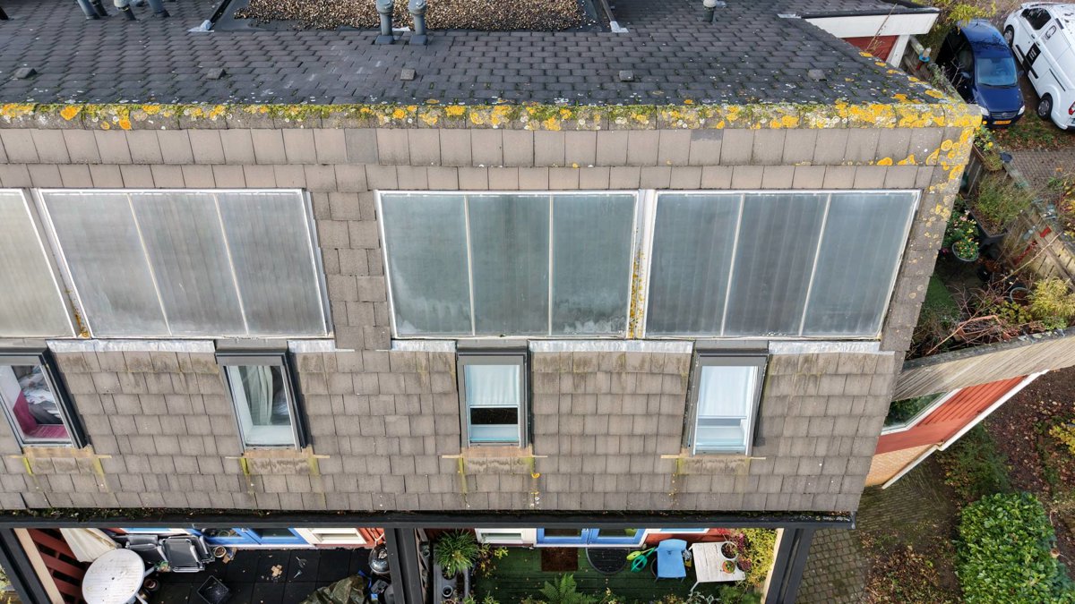 Drone 3d model of Kundig in handlijnkunde Buurtboekenkast Frederik van Eedenlaan 18 20 trap op in praktijk voor Aerial drone 3d model in Culemborg, Ge, NL