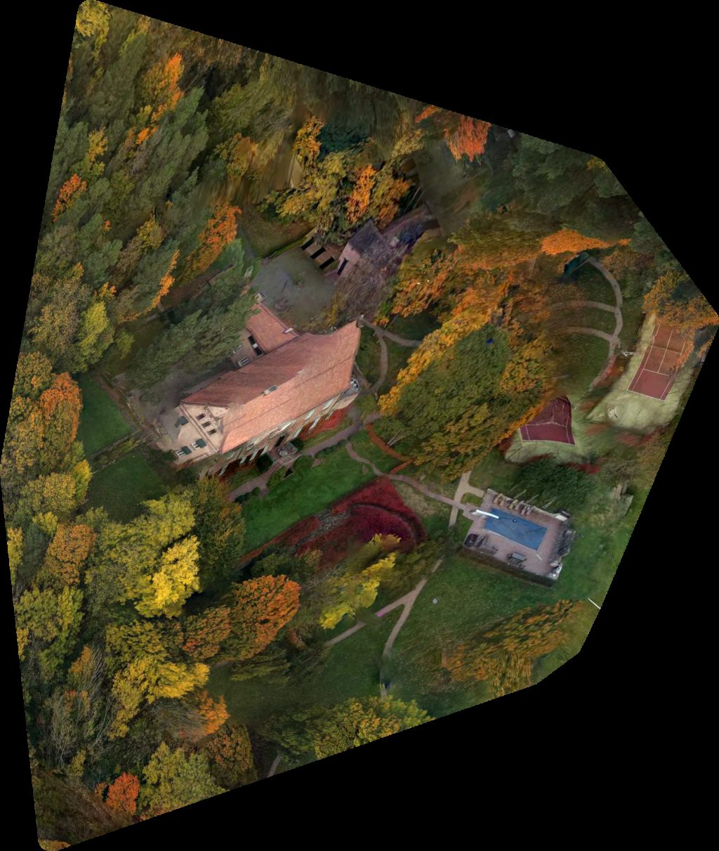 Drone map of Globetrotter Restaurant Blu Note Bar Hertz Car Rental Oslo West Radisson Park Hotel in radisson blu park Aerial drone map in Bærum, Akershus, NO