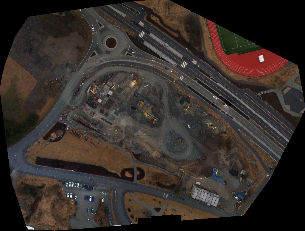 Drone map of Jåtunparken Jåtun Aerial drone map in Stavanger, Rogaland, NO