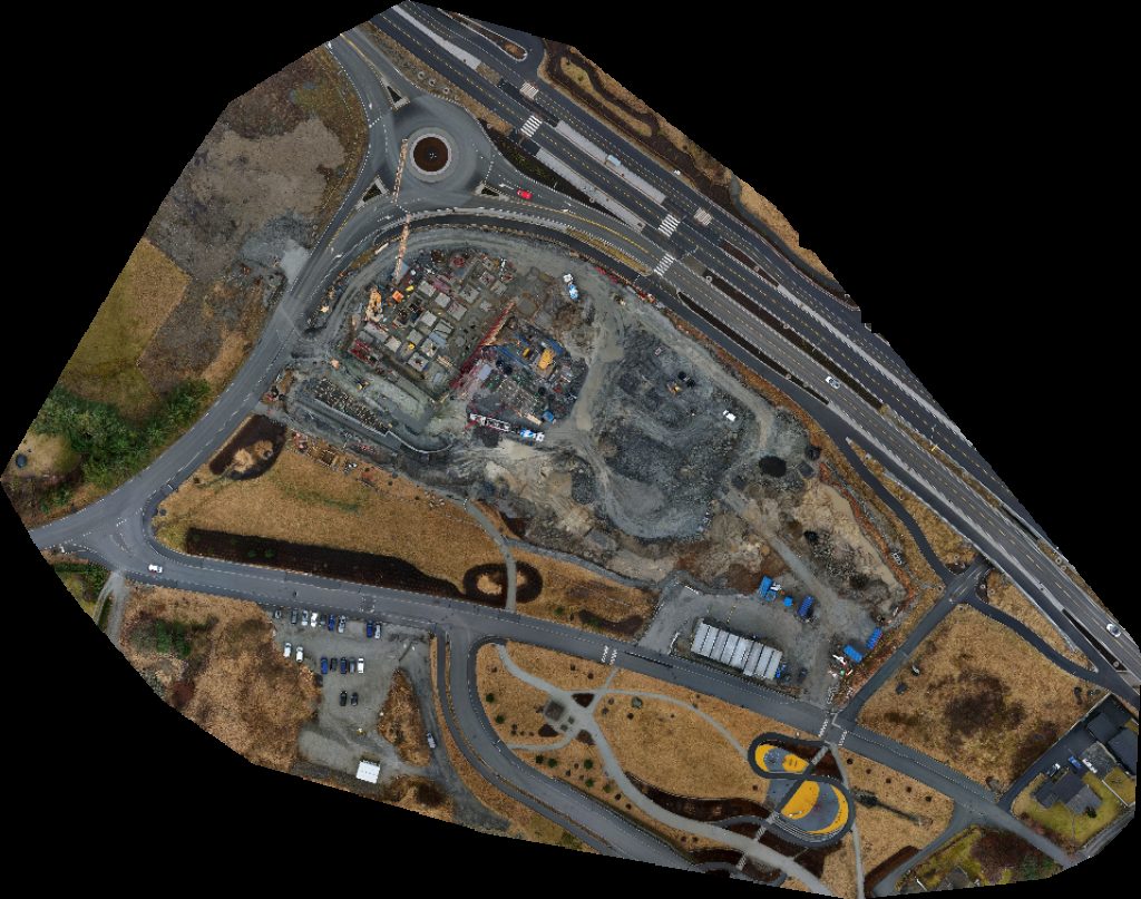 Drone map of Jåtunparken Jåtun Aerial drone map in Stavanger, Rogaland, NO