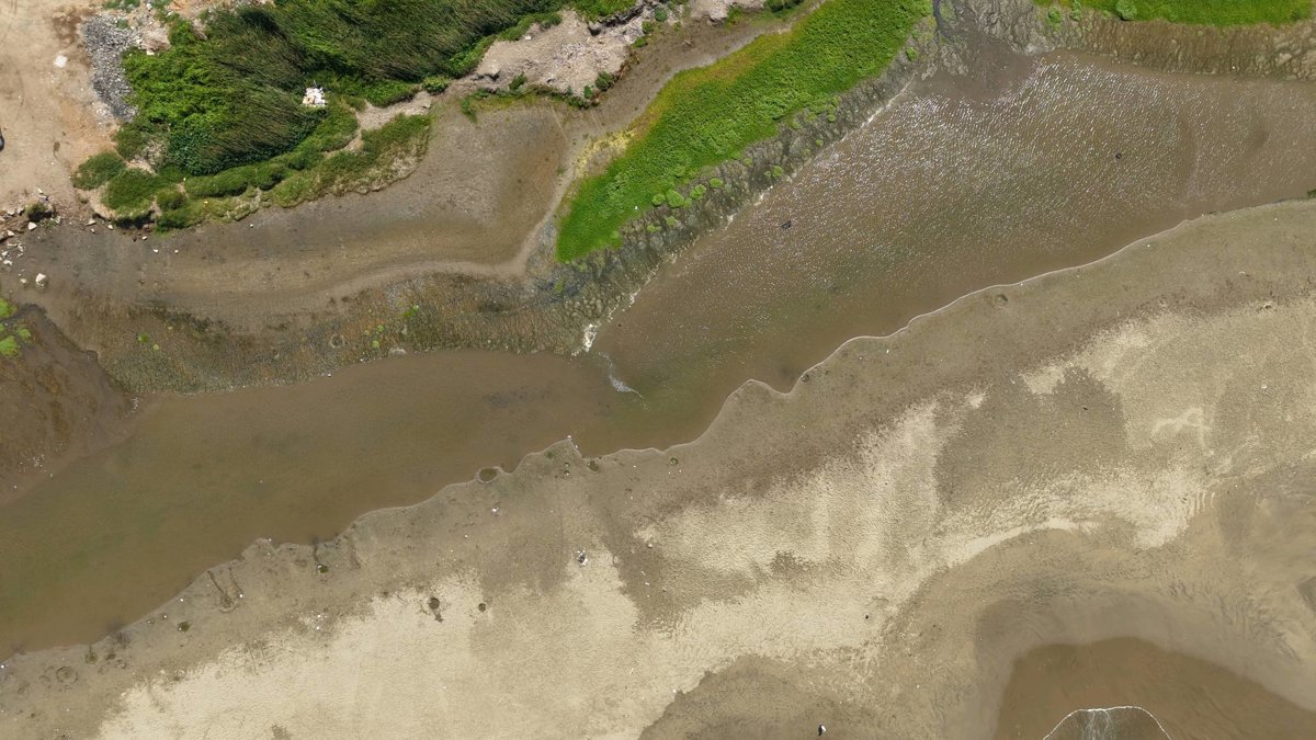 Drone 3d model of Ex parque acuático El Inca D leite Delicias del Norte Chico Aerial drone 3d model in Huacho, Gobierno Regional De Lima, PE