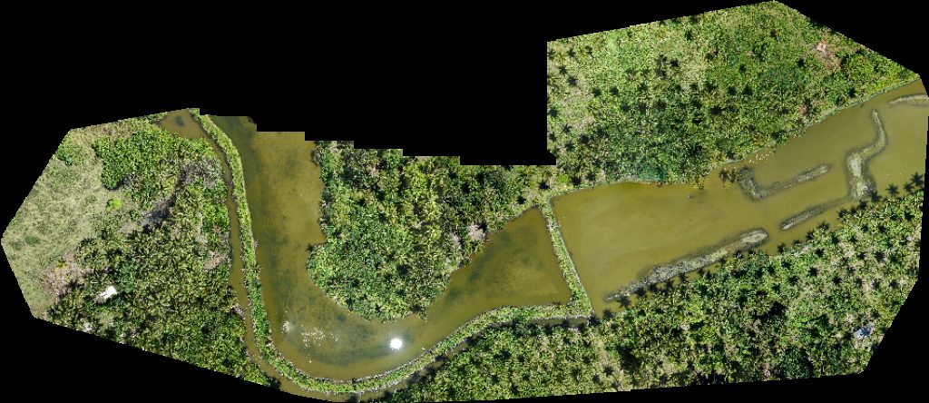 Drone map of Beth store Barangay Hall in beach house Aerial drone map in Ligao City, Bicol, PH