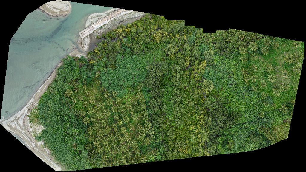 Drone map of Catbu Beach House Manoy Jun Rest in beach house Aerial drone map in Ligao City, Bicol, PH