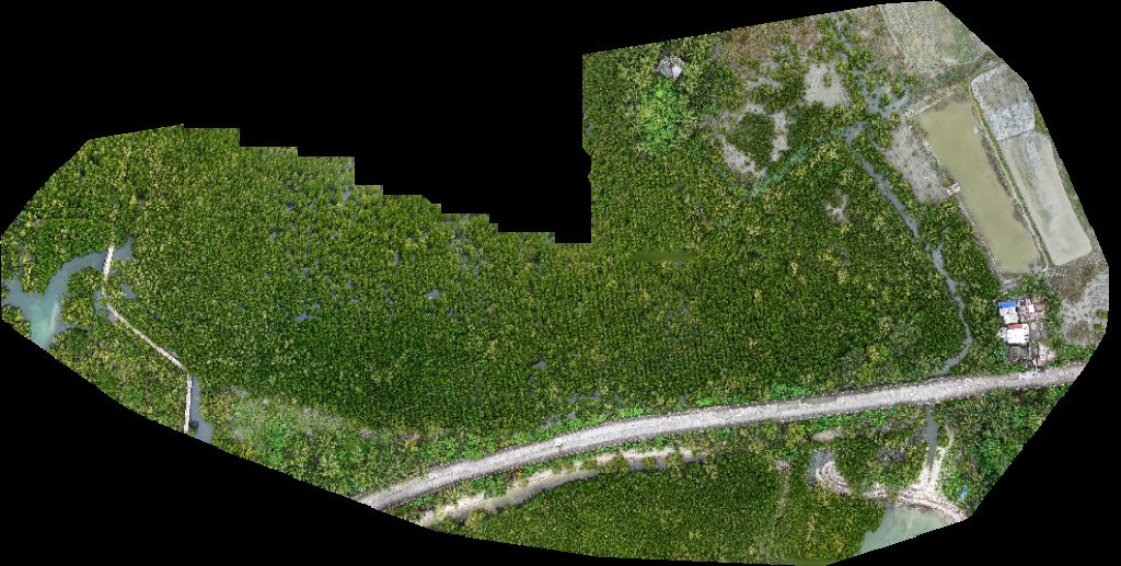 Drone map of Bazaar de Cabarian Iglesia Ni Cristo Albay Lokal ng Tambac in beach resort Aerial drone map in Ligao City, Bicol, PH