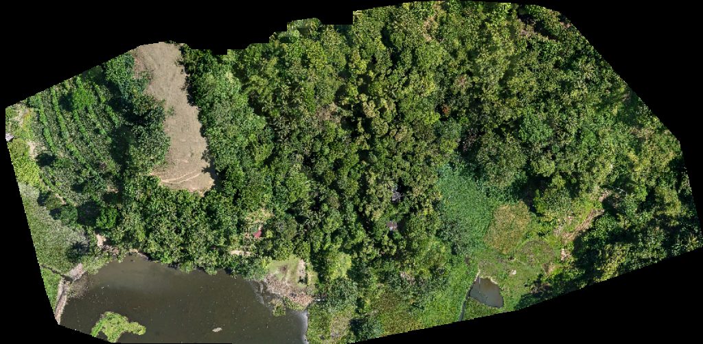 Drone map of Nalvarte s Residence Busay lake in Balogo Aerial drone map in Oas, Bicol, PH