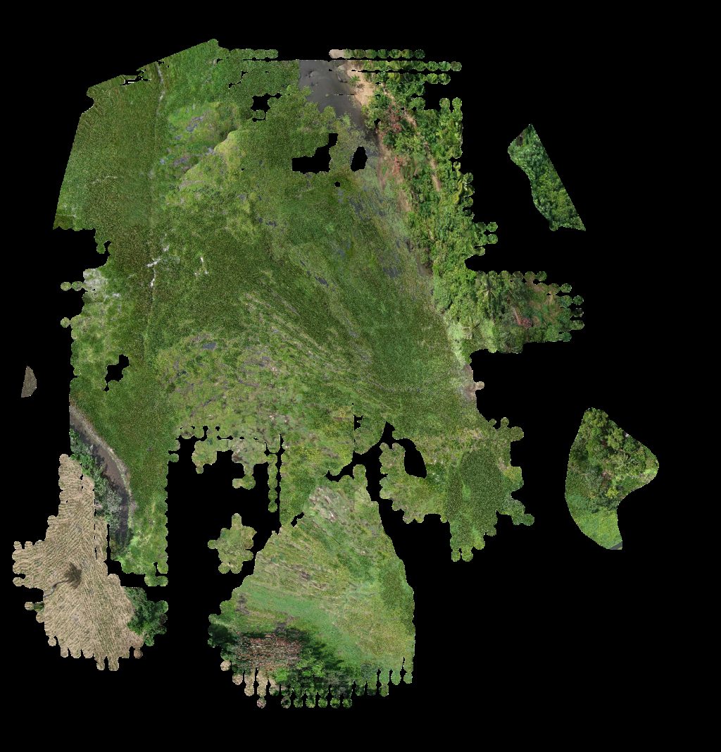 Drone map of Busay lake Nalvarte s Residence Aerial drone map in Oas, Bicol, PH