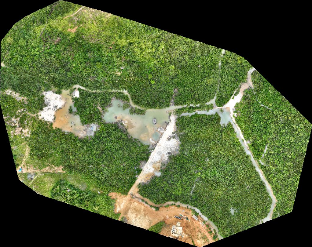 Drone map of SDD Dream Place domengo deleno in de oro Aerial drone map in Paracale, Bicol, PH