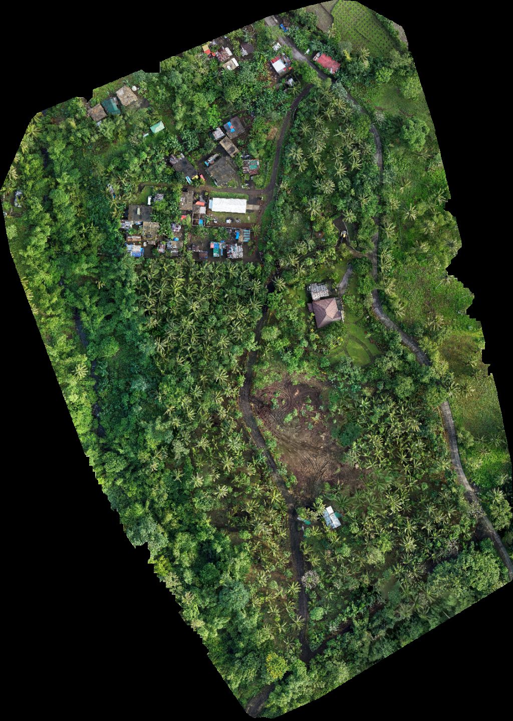 Drone map of Iglesia Ni Cristo Albay San Antonio GWS INC Chapel Construction in san antonio Aerial drone map in Tabaco City, Bicol, PH
