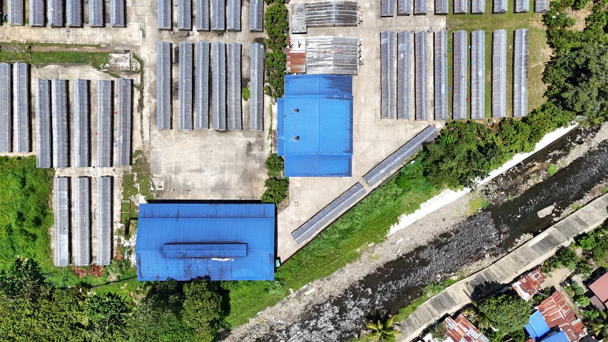 Drone 3d model of CALAMBA STORE Kennemer Cacao Center Calinan KCC in Calinan District Aerial drone 3d model in Davao City, Davao Region, PH