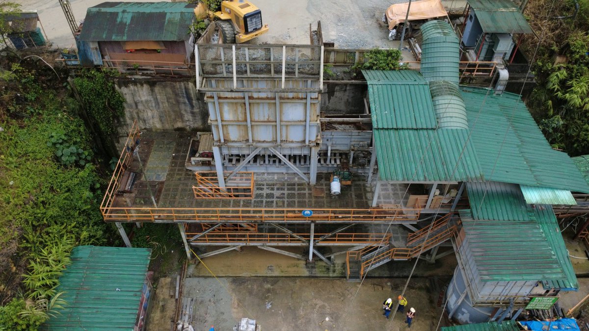Drone 3d model of Apex Mining Co Inc Galo Store in barangay hall Aerial drone 3d model in Maco, Davao Region, PH