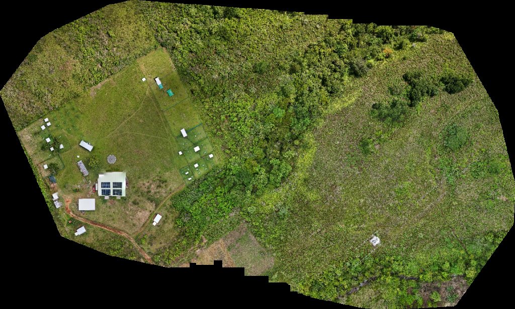 Drone map of Blue House Store and Eatery Silver Spring Farmville by DBM in barangay hall Aerial drone map in Gingoog City, Northern Mindanao, PH