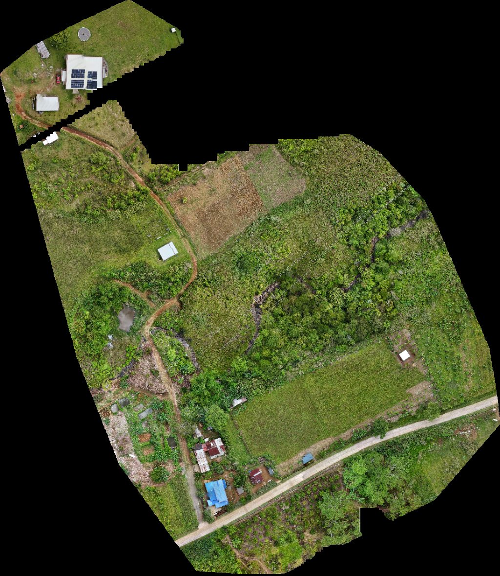 Drone map of Blue House Store and Eatery Silver Spring Farmville by DBM Aerial drone map in Gingoog City, Northern Mindanao, PH