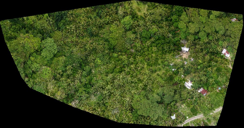 Drone map of Waste facility Benhaan Elementary School Aerial drone map in Mambajao, Northern Mindanao, PH