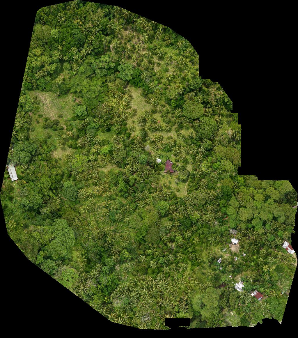 Drone map of Waste facility Benhaan Elementary School Aerial drone map in Mambajao, Northern Mindanao, PH