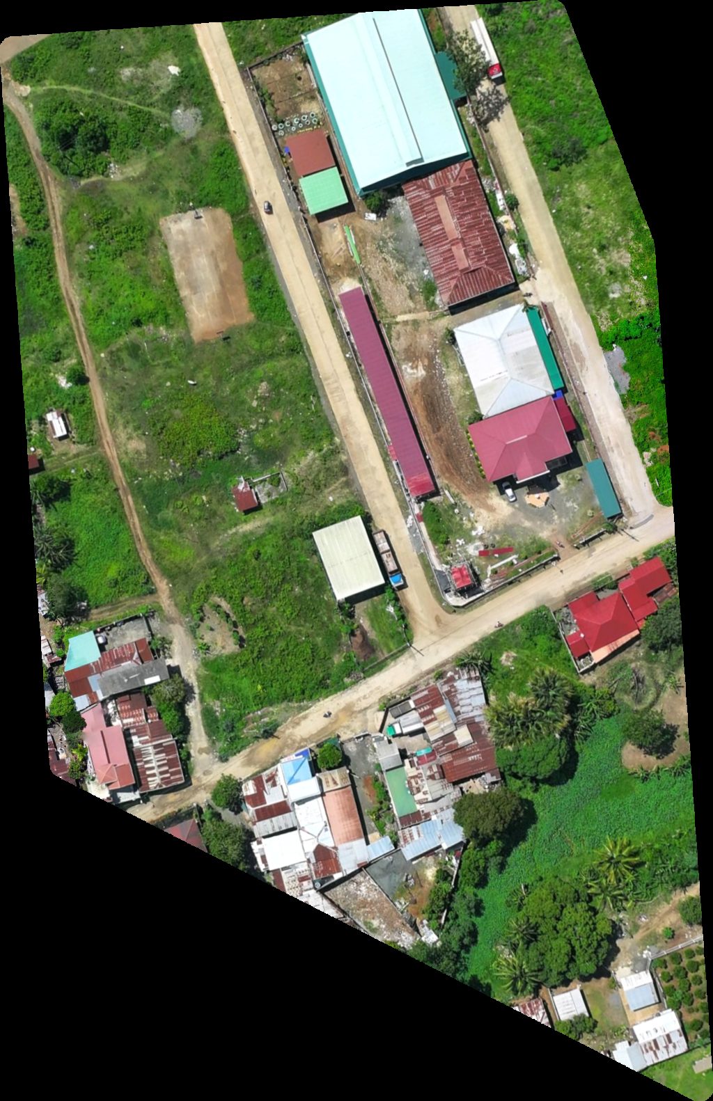 Drone map of BRGY Hall poblacion Amora house Aerial drone map in Quezon, Northern Mindanao, PH