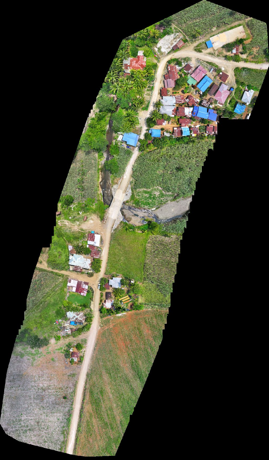 Thumbnail preview for Drone Map of San Agustin Purok 3 Minongan Bukidnon in Quezon, Northern Mindanao, Philippines