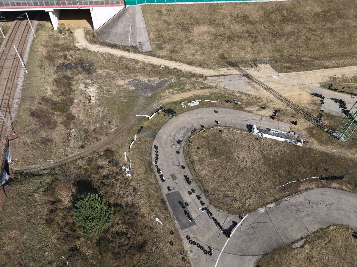 Drone 3d model of Blachownia Częstochowska I Wrap Point in blachownia częstochowska i Aerial drone 3d model in Wyrazów, Silesian Voivodeship, PL