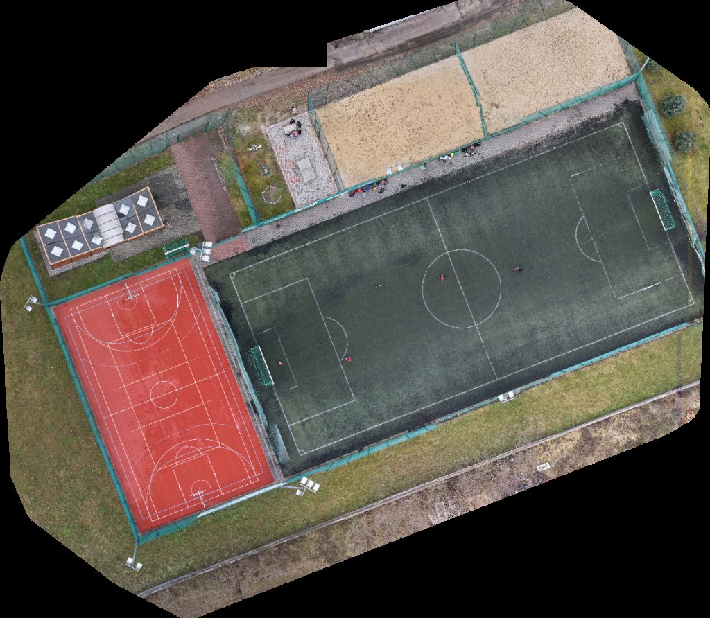 Drone map of Obelisk Pamięci Getta Żydowskiego we Włocławku Iltron Telewizja przemysłowa alarmy Aerial drone map in Włocławek, Wojewodztwo Kujawsko Pomorskie, PL