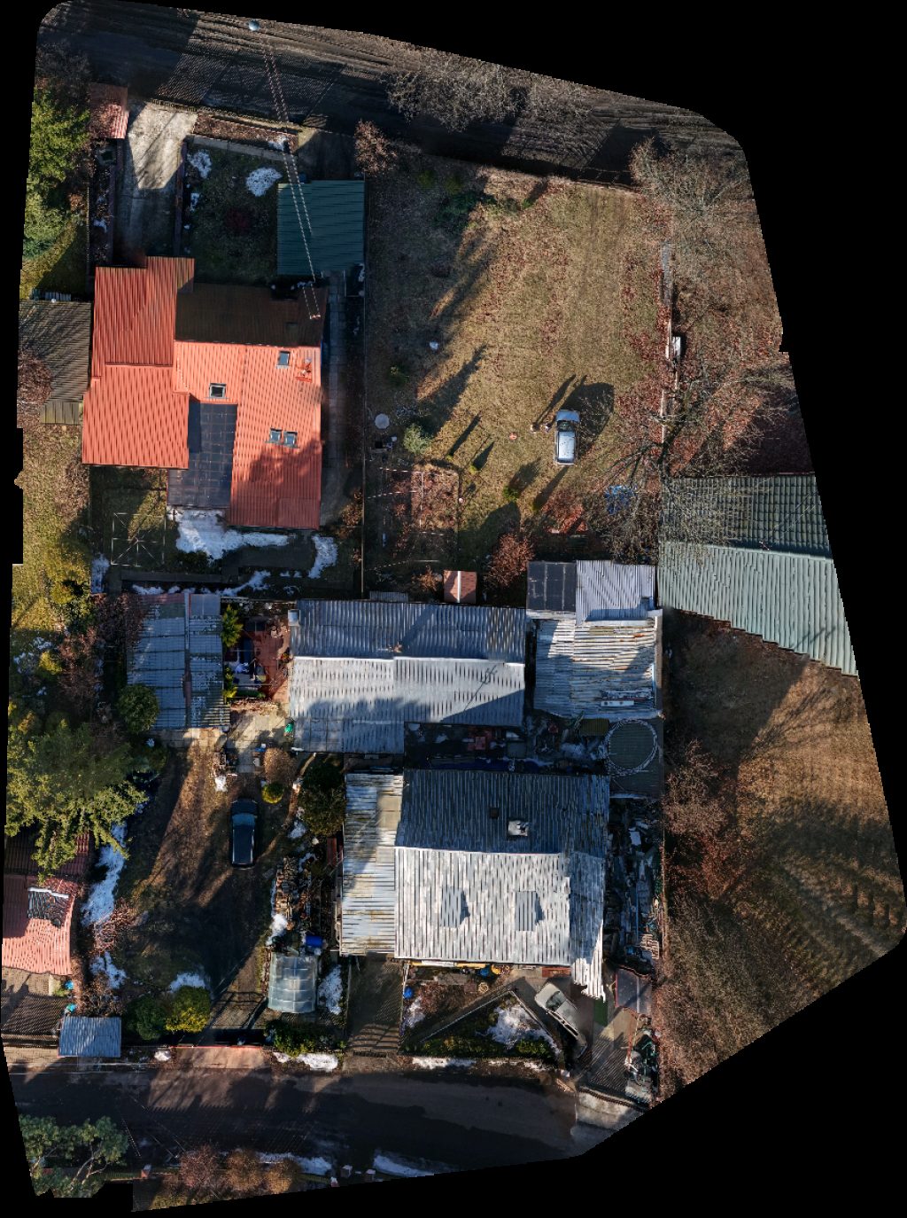 Drone map of Turbomiotla tranzformersi in Wawer Aerial drone map in Warszawa, Wojewodztwo Mazowieckie, PL