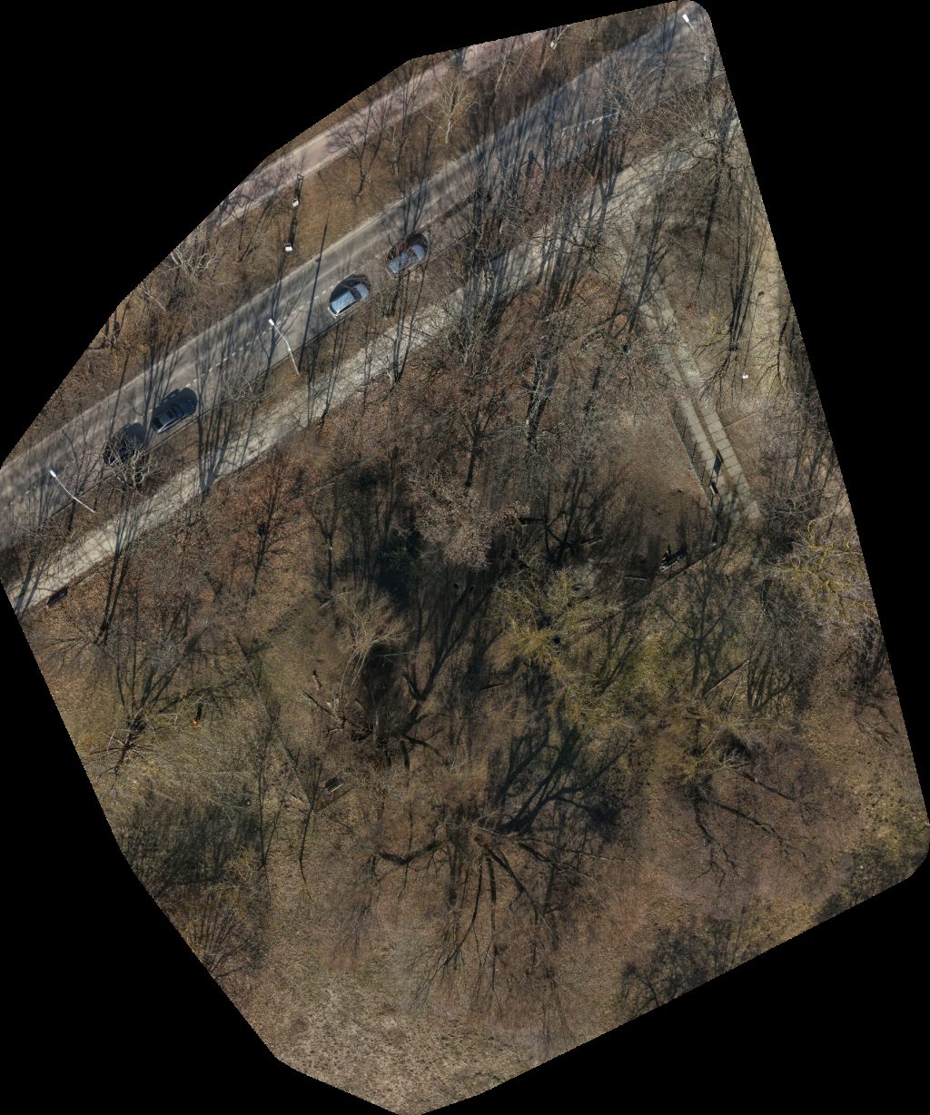 Drone map of Jelitkowo wybieg dla psów Parking darmowy in gdańsk jelitkowo Aerial drone map in Gdańsk, Wojewodztwo Pomorskie, PL